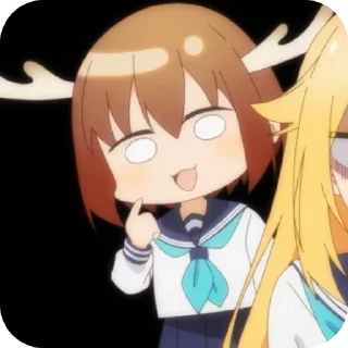 Sticker from @keenjuuhub shikanoko nokonoko koshitantan