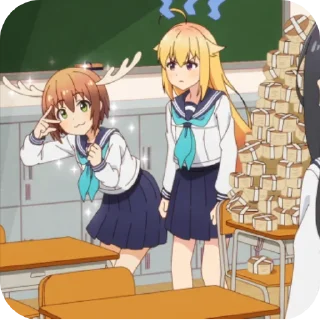 📖 emoji @keenjuuhub shikanoko nokonoko koshitantan Telegram sticker 15 of 86