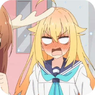 👄 emoji @keenjuuhub shikanoko nokonoko koshitantan Telegram sticker 18 of 86