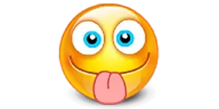 😛 emoji Viber emoji Telegram sticker 10 of 13