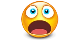😱 emoji Viber emoji Telegram sticker 5 of 13