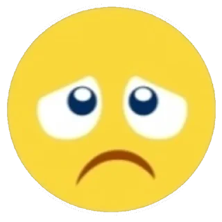 🙁 emoji Viber emoji Telegram sticker 13 of 47