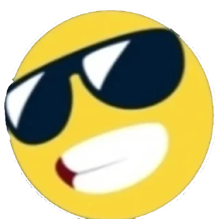 😎 emoji Viber emoji Telegram sticker 7 of 47