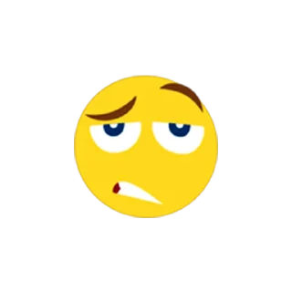 🤨 emoji Viber Emoji Telegram sticker 11 of 33