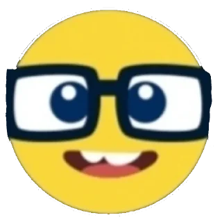 🤓 emoji Viber emoji Telegram sticker 5 of 47