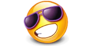 😎 emoji Viber emoji Telegram sticker 11 of 13