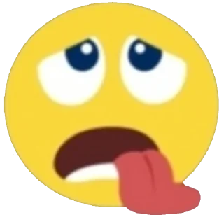😪 emoji Viber emoji Telegram sticker 11 of 47