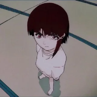 Sticker from Lain. | by: @arolinrstickers.