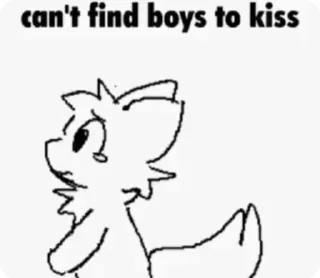 Sticker from boykisser
