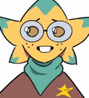 🤓 emoji 💛undertale yellow💛 Telegram sticker 2 of 59