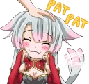 Sticker from Shiro - White neko :: @line_stickers