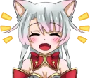 Sticker from Shiro - White neko :: @line_stickers