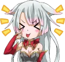 Sticker from Shiro - White neko :: @line_stickers