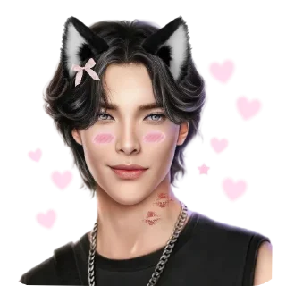 ❤ emoji Кастиэль ЭС @stickersroman Telegram sticker 9 of 40