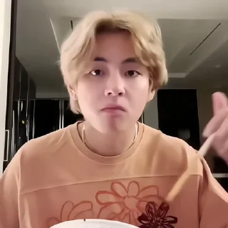 Sticker from taehyung @colortayo