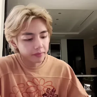 Sticker from taehyung @colortayo
