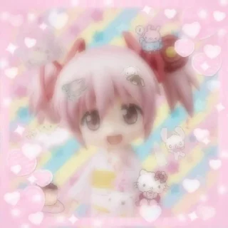 🌟 emoji 🐑🌀*:.｡. o(≧▽≦)o .｡.:*🍮🎀 Telegram sticker 15 of 50