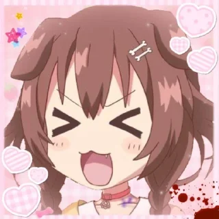 🌟 emoji 🐑🌀*:.｡. o(≧▽≦)o .｡.:*🍮🎀 Telegram sticker 24 of 50