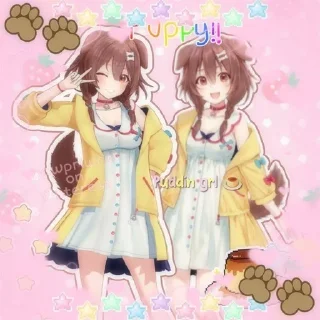 🌟 emoji 🐑🌀*:.｡. o(≧▽≦)o .｡.:*🍮🎀 Telegram sticker 11 of 50