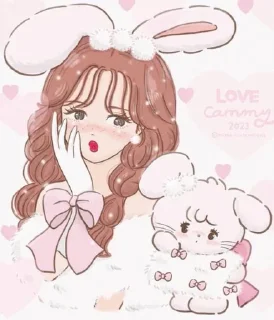 ⭐️ emoji 🐇🐇  @bunnni2 @IovergurI Telegram sticker 6 of 26