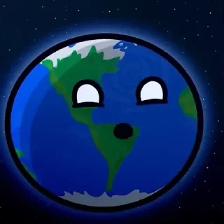 Sticker from 🌎 ꒱ Земля (ШК)