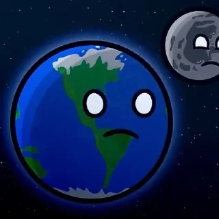 Sticker from 🌎 ꒱ Земля (ШК)
