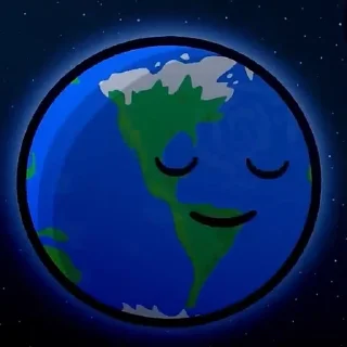 Sticker from 🌎 ꒱ Земля (ШК)