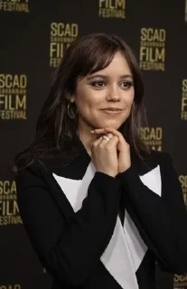 ☺ emoji Jenna Ortega 🎧 Telegram sticker 8 of 14
