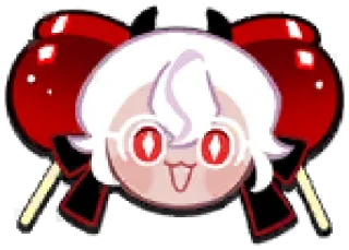 Sticker from Candy Apple Cookie • @run_cookie_run