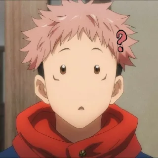 ❓ emoji ИТАДОРИ ЮДЖИ. @userzifi Telegram sticker 7 of 30