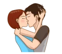 💑 emoji Romantic Couple In Love Telegram sticker 12 of 41