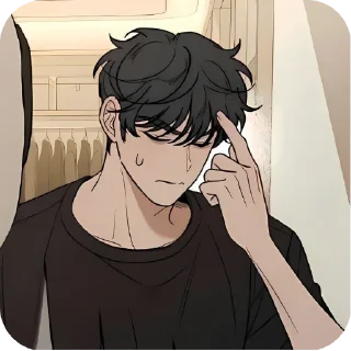 👄 emoji Ko Eun Hyuk [@pUdG8] ➡️ @Ctikerubot Telegram sticker 23 of 31