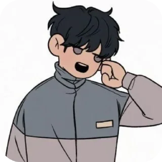 👄 emoji Ko Eun Hyuk [@pUdG8] ➡️ @Ctikerubot Telegram sticker 18 of 31