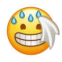 😅 emoji Crazy emoji 2 @xkysluv Telegram sticker 1 of 40