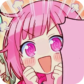 🍓 emoji ° . ◌ 🍧 ◌ . ° Emu Otori by @MyDarlingCharlotte Telegram sticker 12 of 81