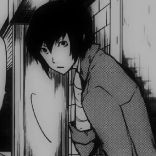 Sticker from Dazai Osamu.