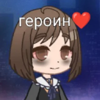 Sticker from героин