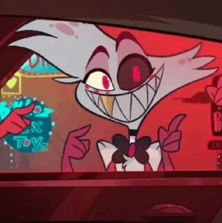 Sticker from @Earth928B <- Hazbin Hotel