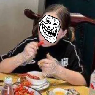 😜 emoji ОБОСРАНКИ ➡️ @Ctikerubot Telegram sticker 7 of 33
