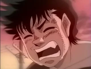 😡 emoji Hajime no ippo Telegram sticker 7 of 38