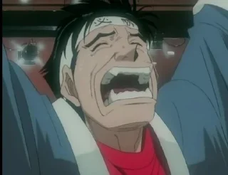 😭 emoji Hajime no ippo Telegram sticker 5 of 38