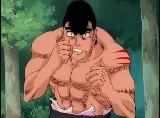 👊 emoji Hajime no ippo Telegram sticker 22 of 38