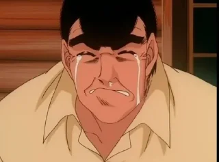 😭 emoji Hajime no ippo Telegram sticker 21 of 38
