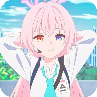 🤲 emoji Takanashi Hoshino Telegram sticker 21 of 49