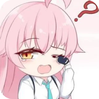 💇 emoji Takanashi Hoshino Telegram sticker 1 of 49