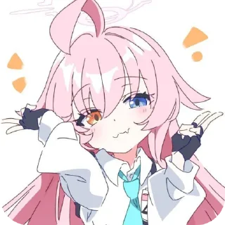 👄 emoji Takanashi Hoshino Telegram sticker 23 of 49