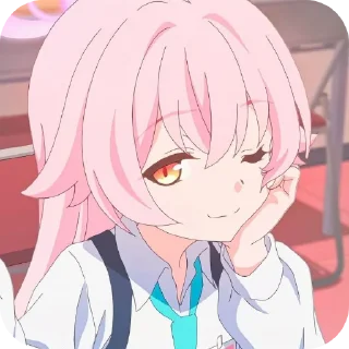 💇 emoji Takanashi Hoshino Telegram sticker 18 of 49