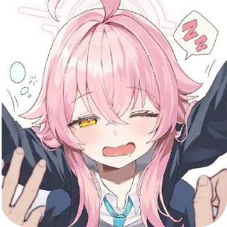 💇 emoji Takanashi Hoshino Telegram sticker 24 of 49