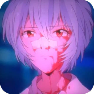 😭 emoji аянами рей; тгк:: @meriwex1 Telegram sticker 20 of 46