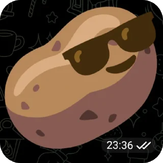 👍 emoji Даунизм Telegram sticker 2 of 55